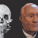 Facial reconstruction of the person identified through DNA analysis as John Gregory.